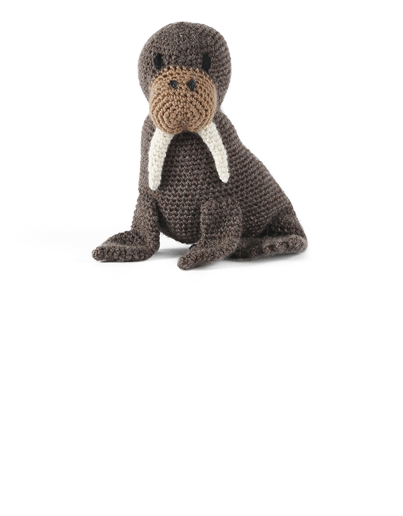 toft ed's animal Horace the Walrus amigurumi crochet